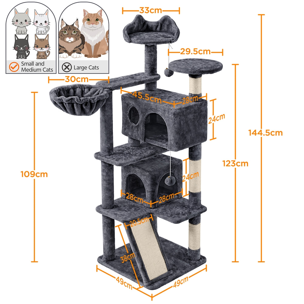Multi-Level Cat Tree Tower