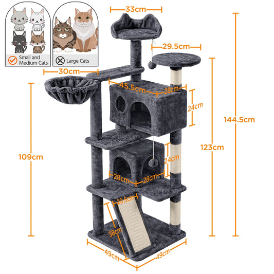Multi-Level Cat Tree Tower