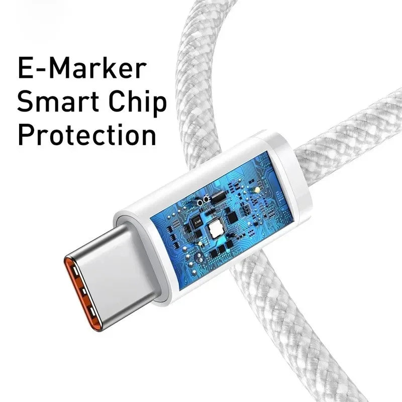 USB-C Fast Charger Cable For iPhone 15 Pro Max and Android devices