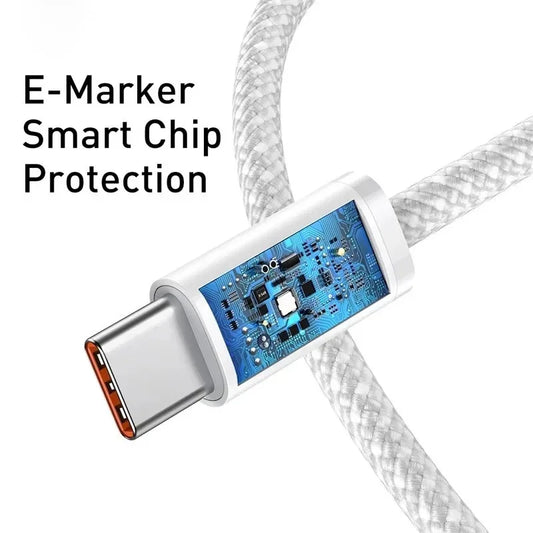 USB-C Fast Charger Cable For iPhone 15 Pro Max and Android devices