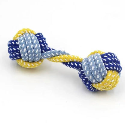 Dog Toys Carrot Knot Rope Ball Cotton Rope
