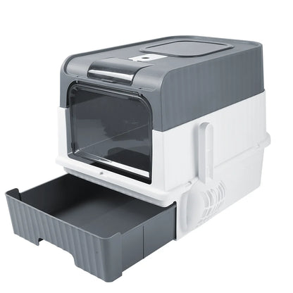 Cat Litter Box with litter scoop