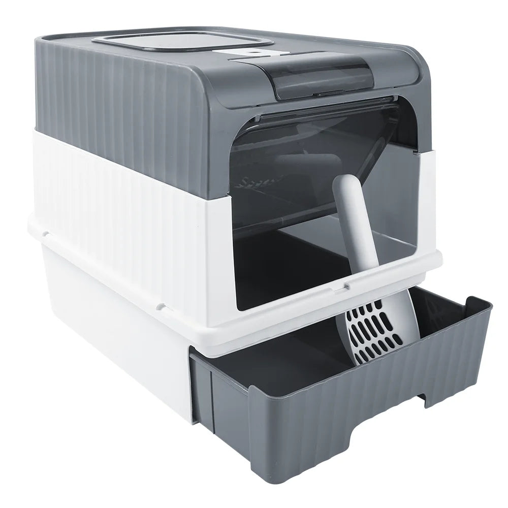 Cat Litter Box with litter scoop