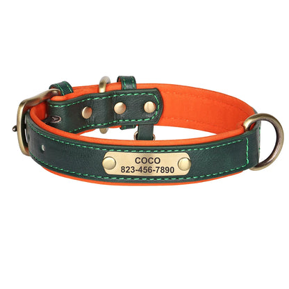 Personalized Engraved Pet Collar – Stylish, Safe & Custom Made