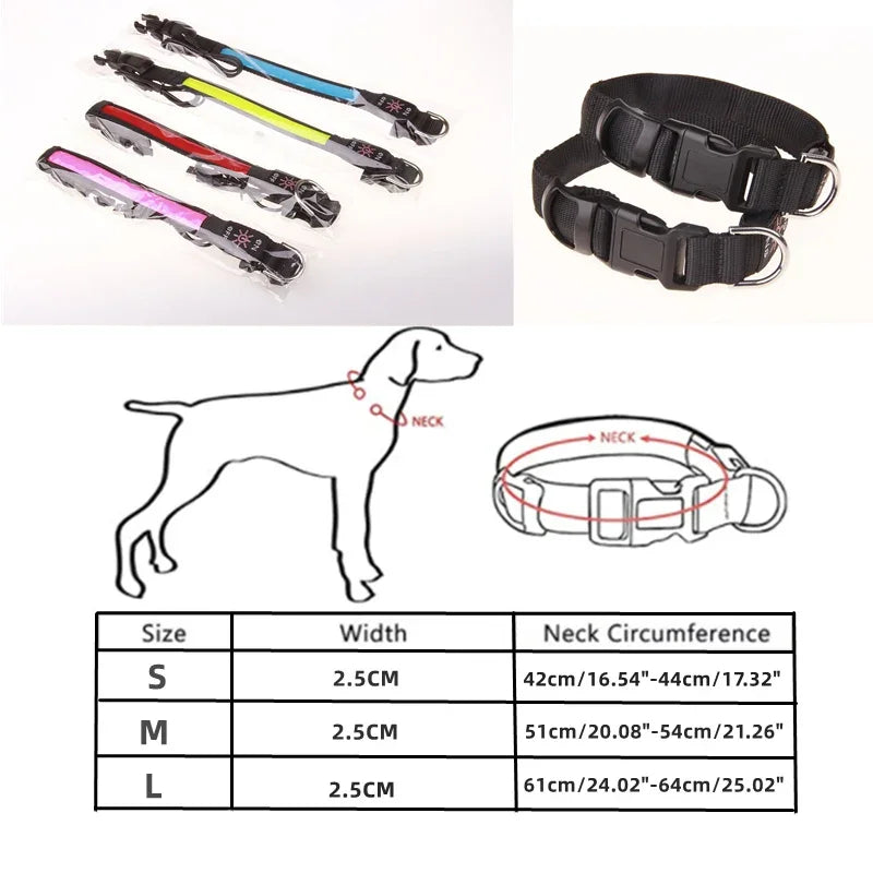 LED Safety Pet Collar