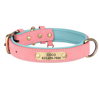 Personalized Engraved Pet Collar – Stylish, Safe & Custom Made
