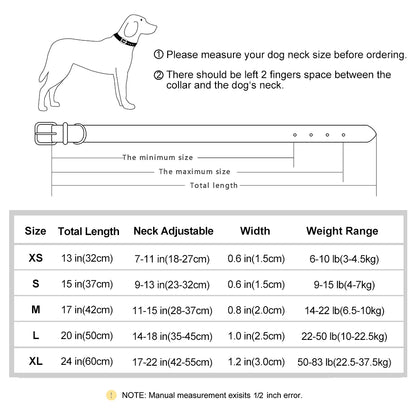 Personalized Engraved Pet Collar – Stylish, Safe & Custom Made
