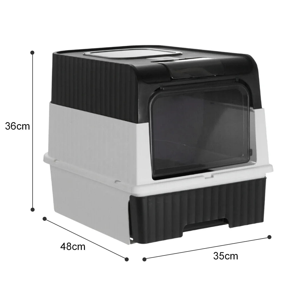 Cat Litter Box with litter scoop