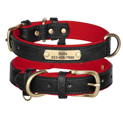 Personalized Engraved Pet Collar – Stylish, Safe & Custom Made