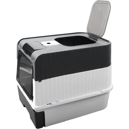 Cat Litter Box with litter scoop