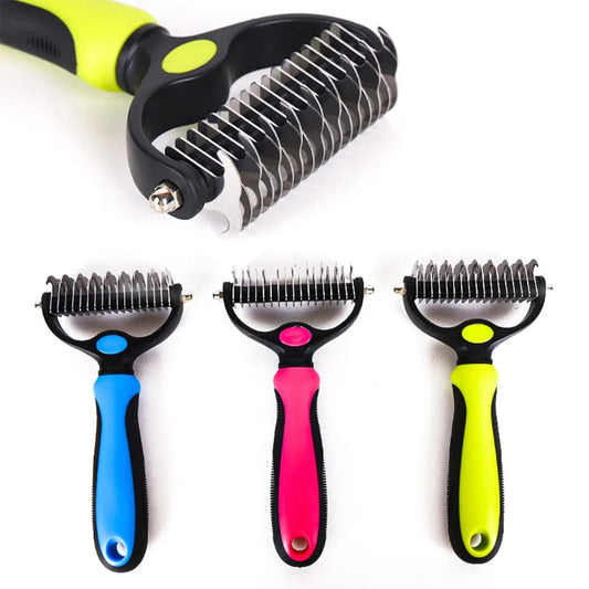 Professional Double-Sided Pet Dematting Comb