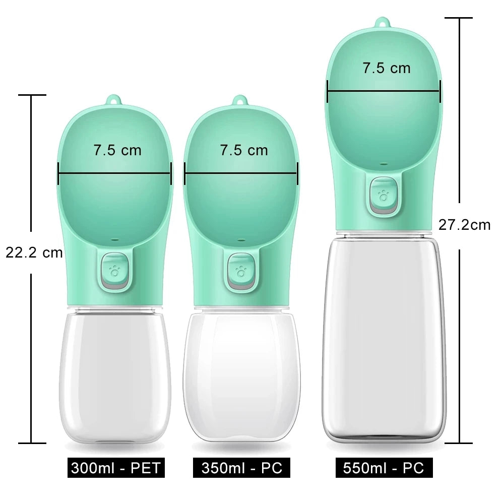 Pet Portable Water Bottle for Small/Large Dogs