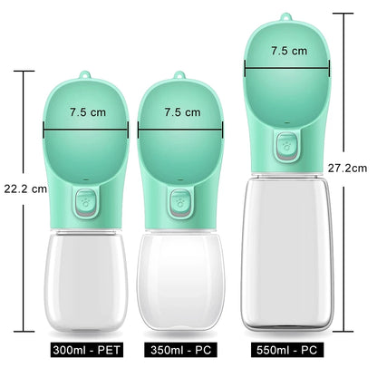 Pet Portable Water Bottle for Small/Large Dogs