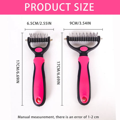 Professional Double-Sided Pet Dematting Comb