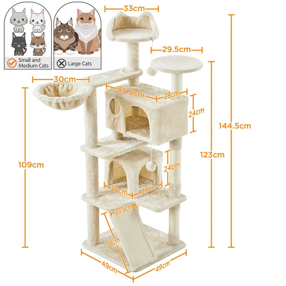 Multi-Level Cat Tree Tower
