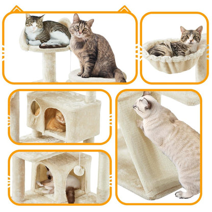 Multi-Level Cat Tree Tower