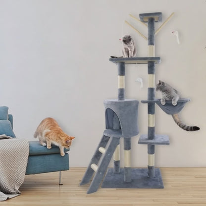 140cm Multi-Level Cat Tree Tower
